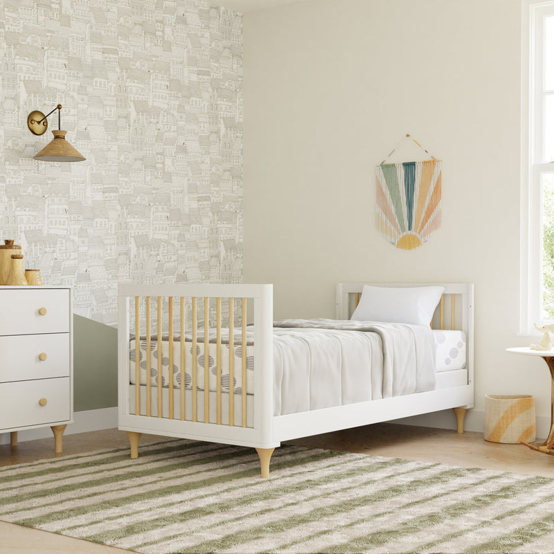 Babyletto Lolly 4-in-1 Convertible Mini Crib with Toddler Bed Conversion Kit