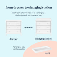 DaVinci Kalani 3-Drawer Dresser