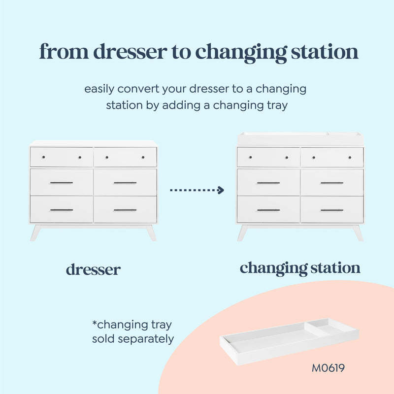 DaVinci Otto 6-Drawer Dresser