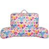 Iscream Pastel Hearts Fleece Lounge Pillow