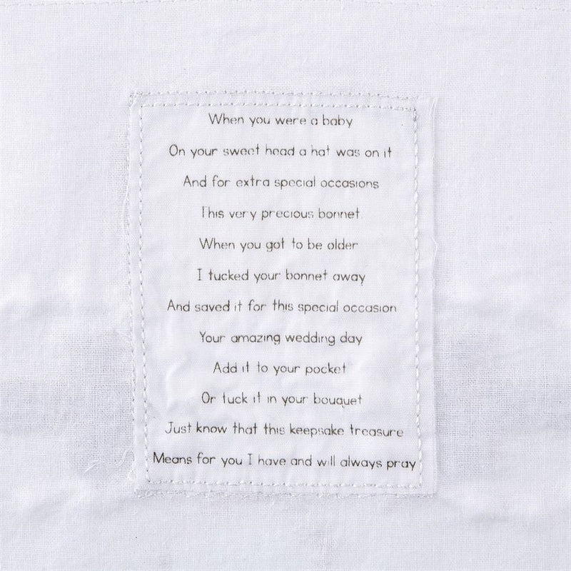 Mud Pie Keepsake Bonnet