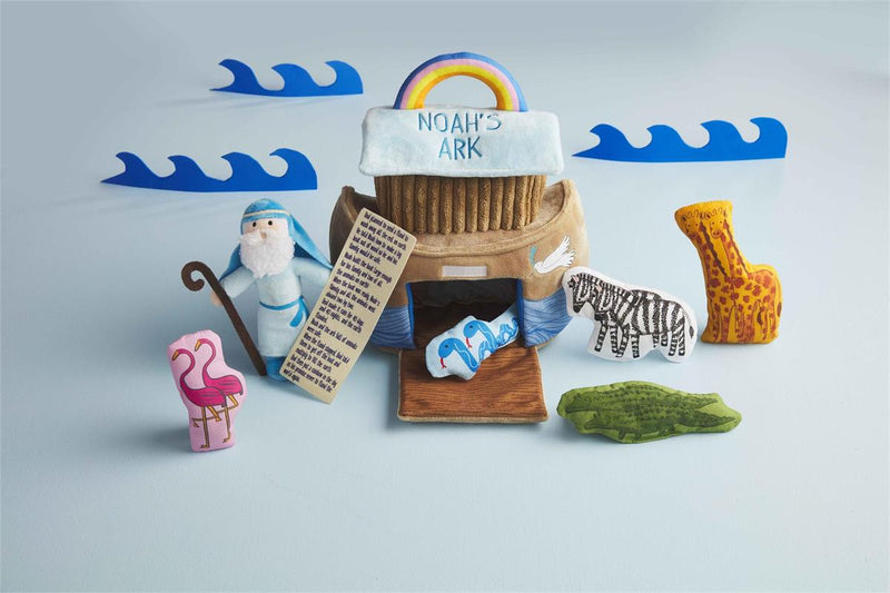 Mud Pie Noah's Ark Plush Set