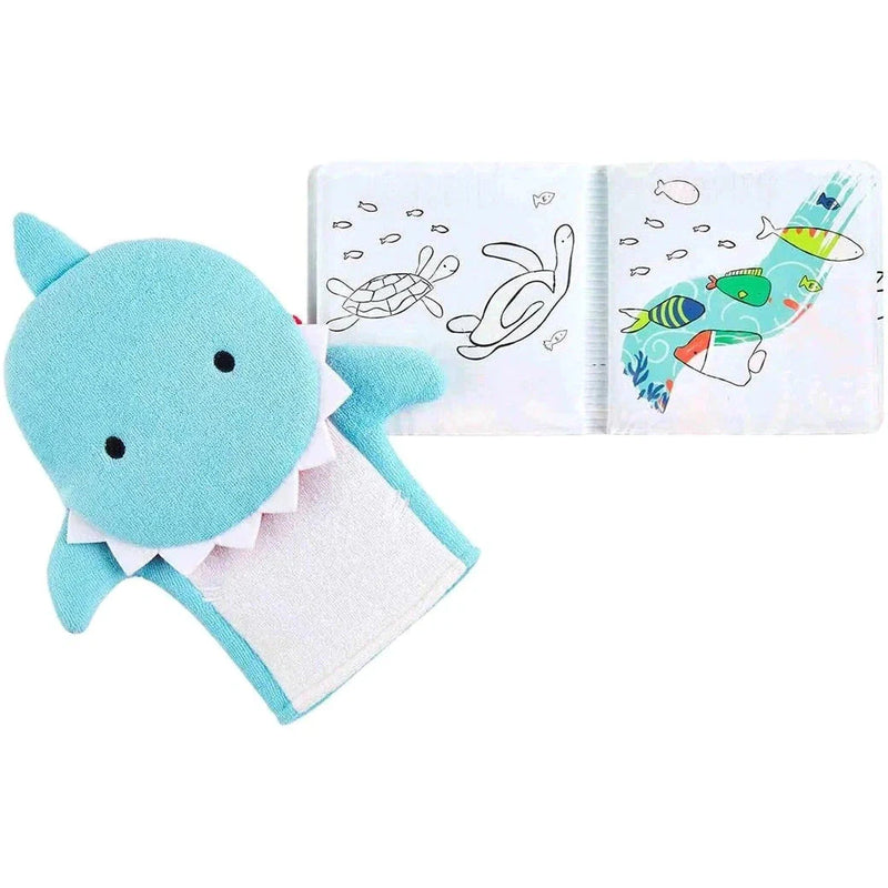 Mud Pie Shark Bath Book