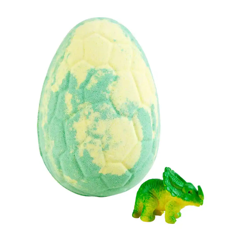 Mud Pie Green/Yellow Dino Egg Bath Bomb