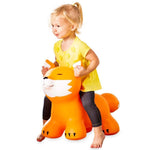 Hearthsong Bouncy Inflatable Animal Jump-Along Fox