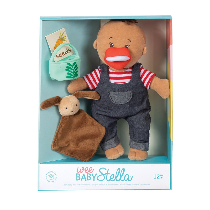 Manhattan Toy Company Wee Baby Stella Tiny Farmer Set
