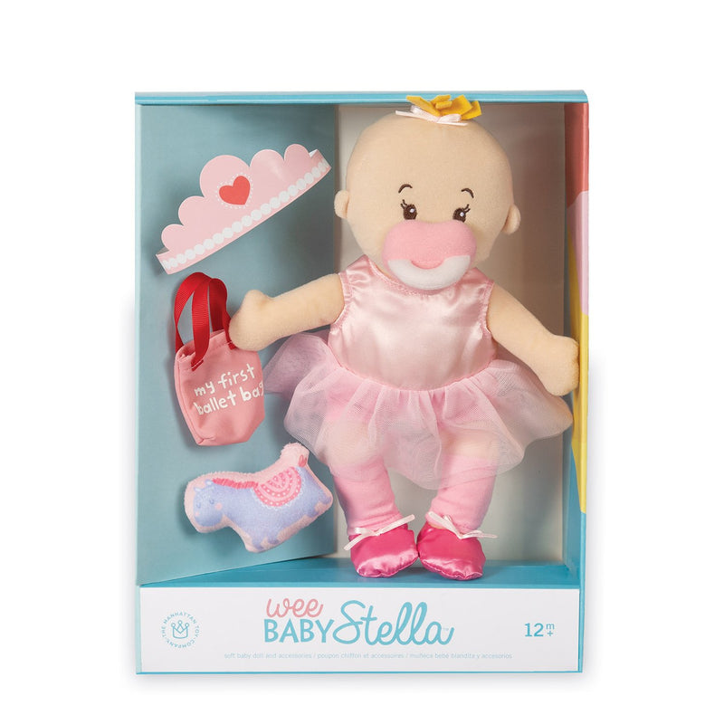 Manhattan Toy Company Wee Baby Stella Tiny Ballerina Set