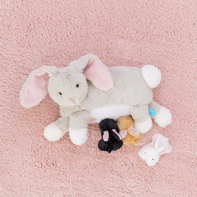 Manhattan Toy Nursing Nola Rabbit