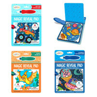 Bright Stripes Magic Reveal Pads - Space, Dinos or Vehicles