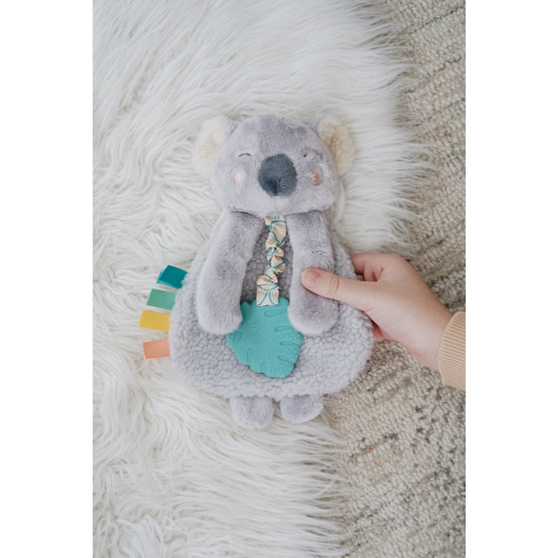 Itzy Ritzy Itzy Lovey Koala Plush w/ Silicone Teether Toy