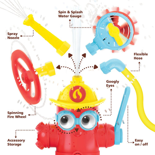 Yookidoo Ready Freddy Spray N Sprinkle