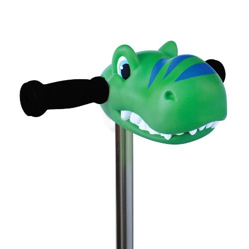 Micro Kickboard-Scooter Heads Green Dino