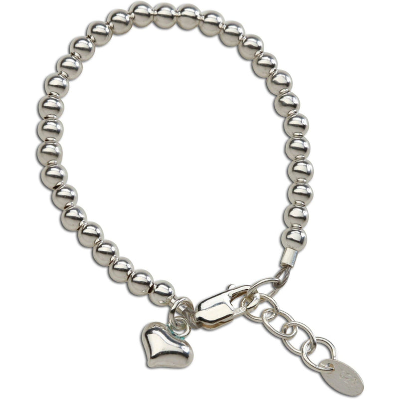Cherished Moments Child's Sterling Silver Heart Bracelet Girls Valentine Gift