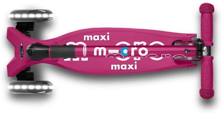Micro Kickboard-Maxi Deluxe Foldable LED Ages 5-12