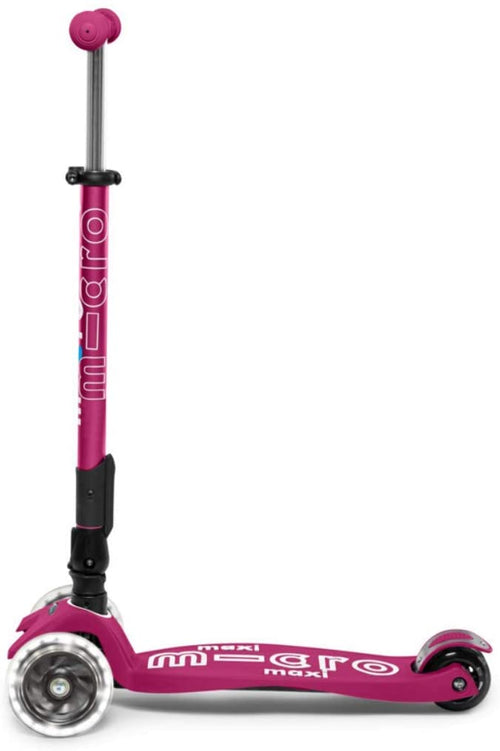 Micro Kickboard-Maxi Deluxe Foldable LED Ages 5-12