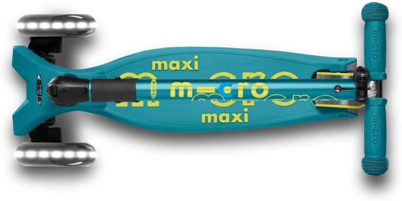 Micro Kickboard-Maxi Deluxe Foldable LED Ages 5-12