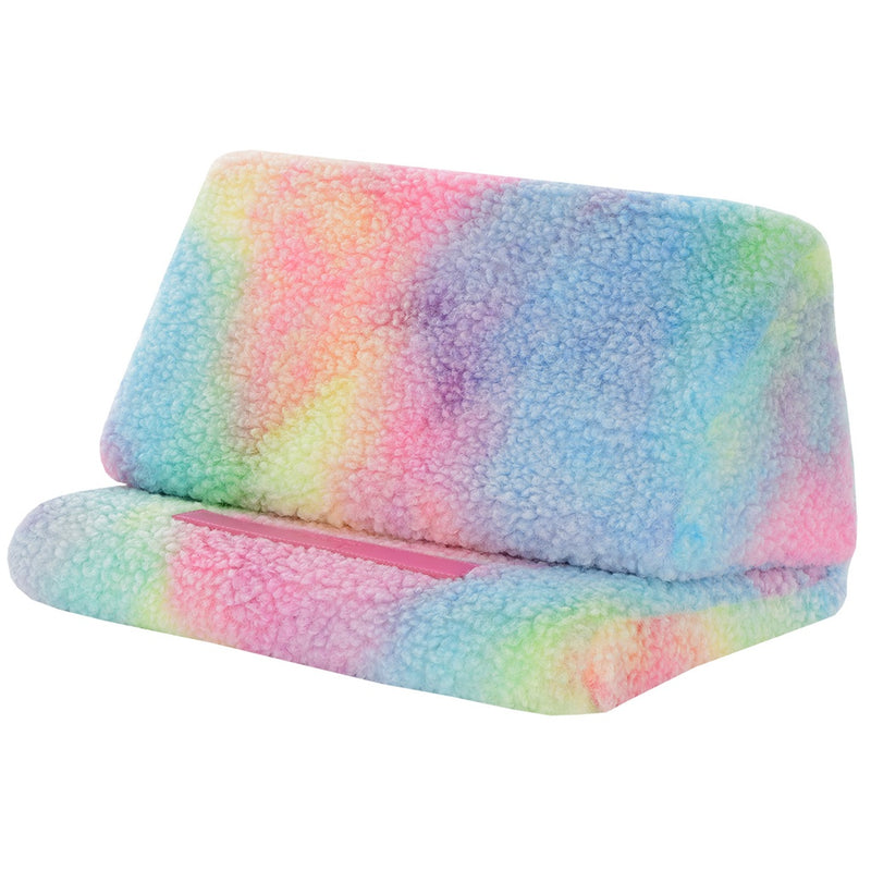 Iscream Rainbow Sherpa Tablet Pillow