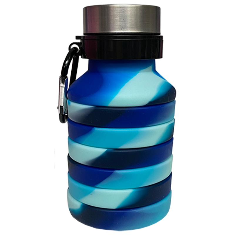 Collapsible Silicone Water Bottle-Collapsible Silicone Water