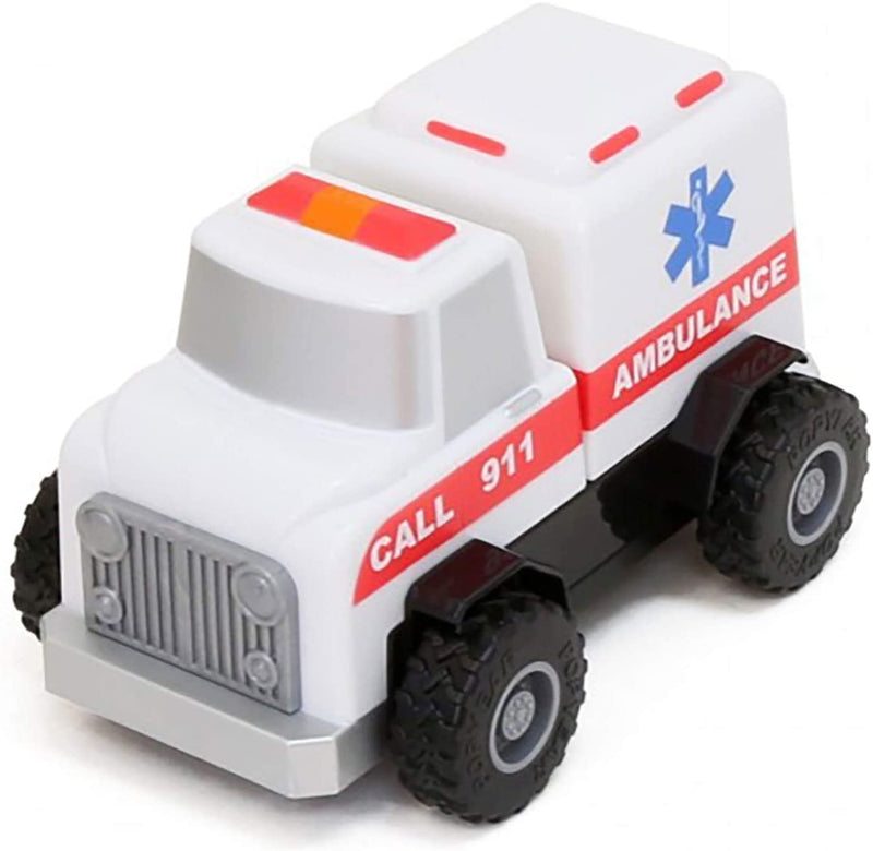 Popular Playthings Magnetic Build-A-Truck Rescue