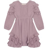 Mabel + Honey Lavender Dew Elastic Waist Gauze Dress