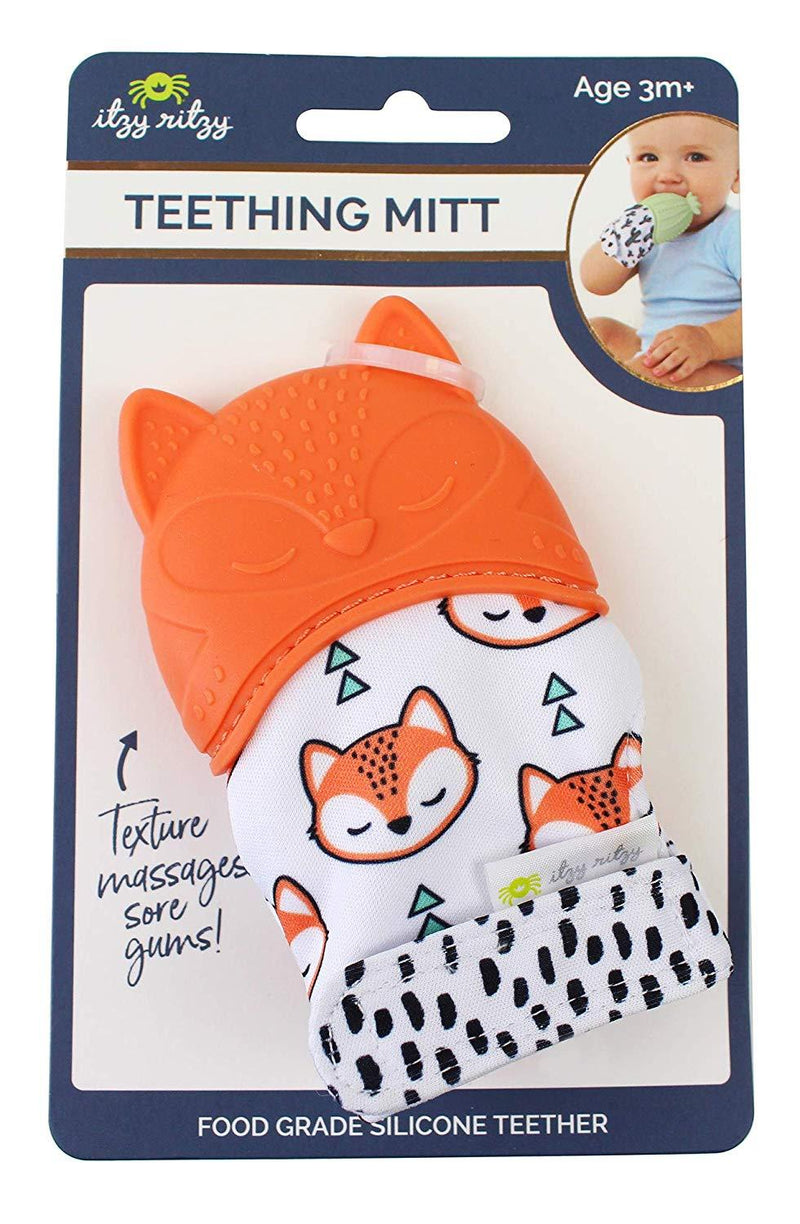 Itzy Ritzy Teething Mitt Fox