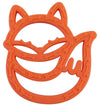 Itzy Ritzy Chew Crew Silicone Teether Fox