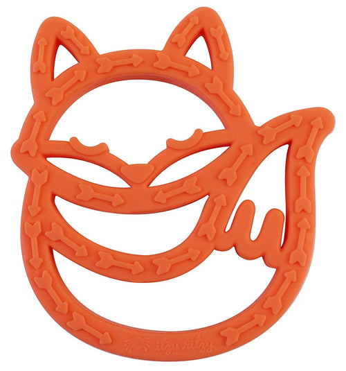 Itzy Ritzy Chew Crew Silicone Teether Fox