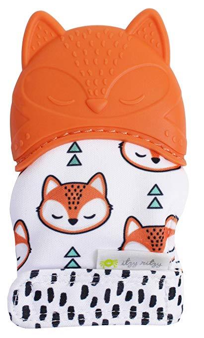 Itzy Ritzy Teething Mitt Fox