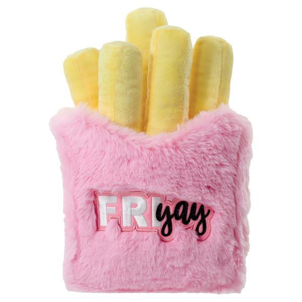 Iscream Friyay Fries 3D Furry Pillow