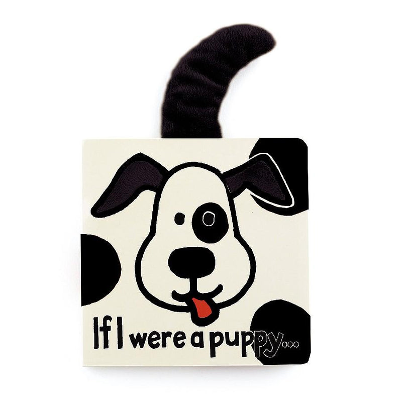 Jellycat If I Were a Puppy (Black & Cream) Book