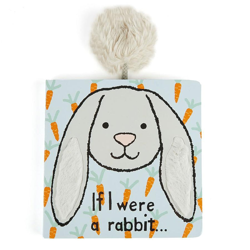 Jellycat If I Were A Rabbit Book (Grey)