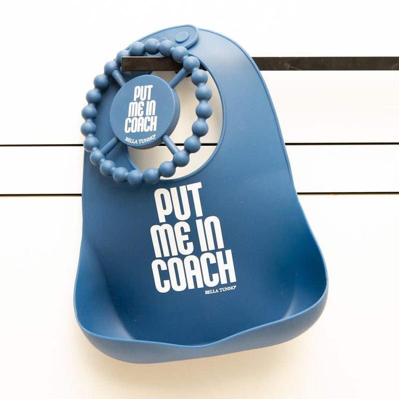 Bella Tunno Put me in Coach Wonder Bib