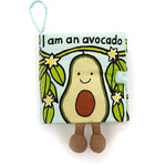 Jellycat I Am an Avocado Fabric Book