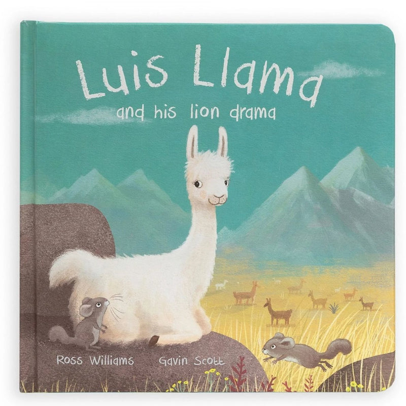 Jellycat Luis Llama Book