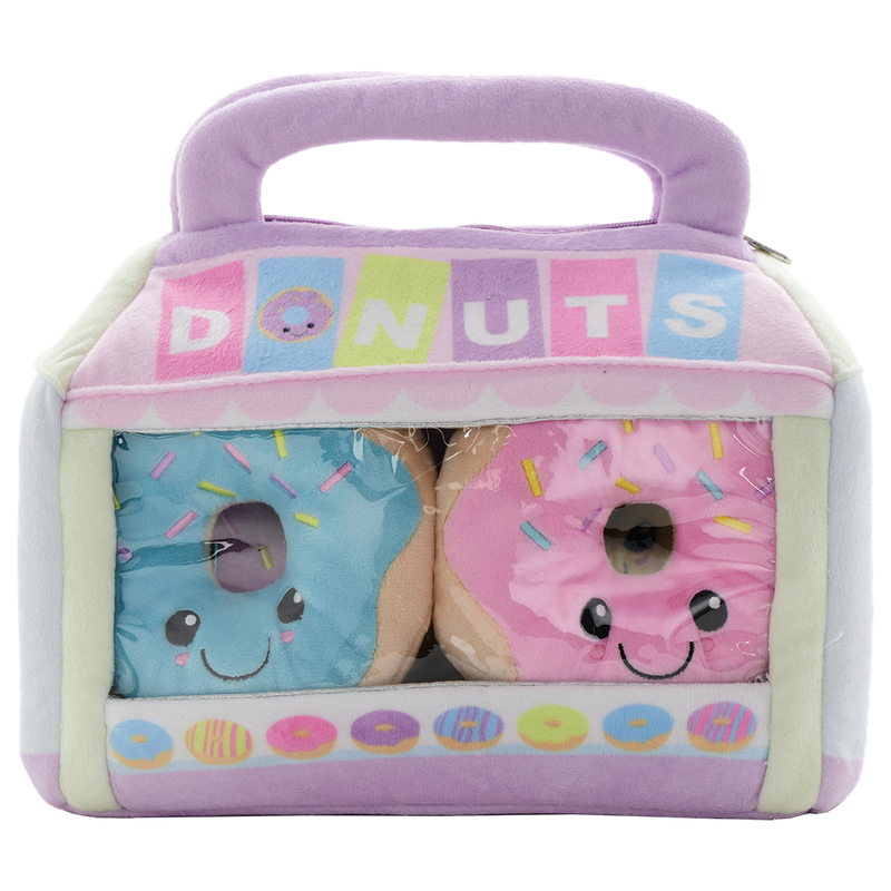 Iscream Box of Donuts Fleece Pillow