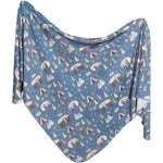 Copper Pearl Knit Swaddle Blanket | Bridger