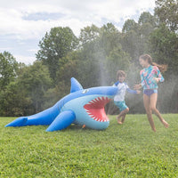 Hearthsong Giant Inflatable Mister Shark Sprinkler