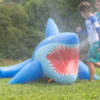 Hearthsong Giant Inflatable Mister Shark Sprinkler