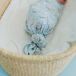 Copper Pearl Knit Swaddle Blanket | S'mores