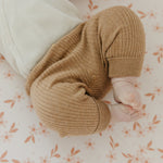 Copper Pearl Premium Knit Fitted Crib Sheet | Rue