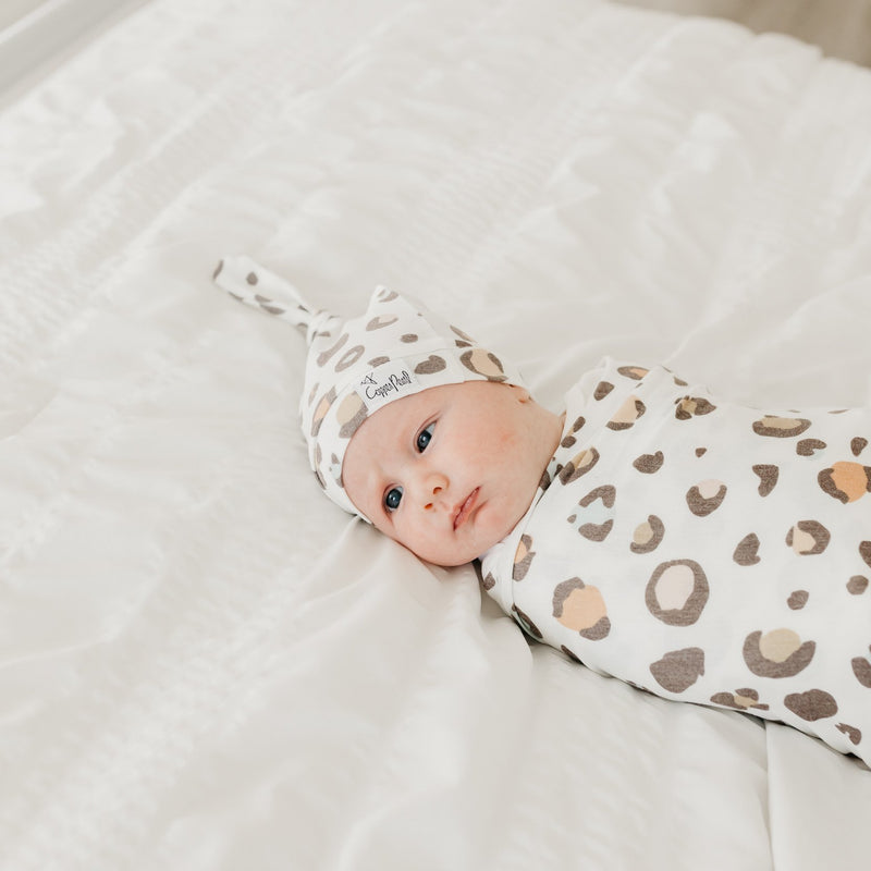 Copper Pearl Top Knot Hat | Millie