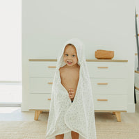 Copper Pearl Premium Knit Hooded Towel | Haze