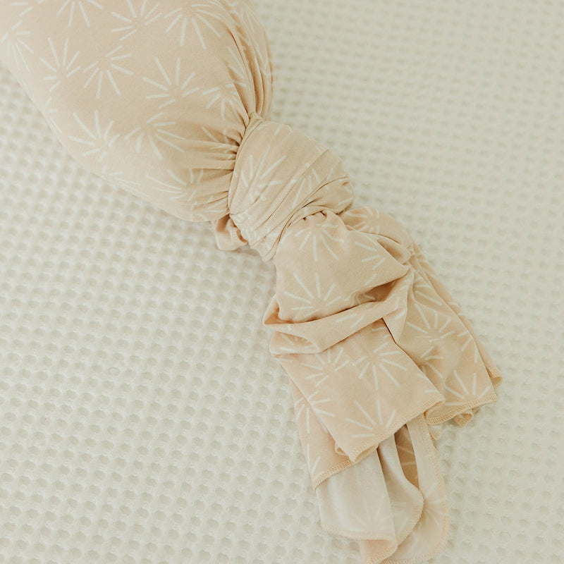 Copper Pearl Knit Swaddle Blanket | Sol