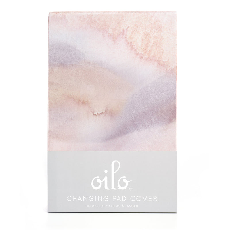 Oilo Sandstone Jersey Changing Pad Cover
