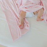 Copper Pearl Knit Swaddle Blanket | Blossom