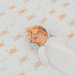 Copper Pearl Premium Knit Fitted Crib Sheet | Tide
