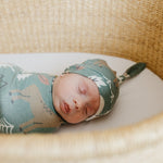 Copper Pearl Knit Swaddle Blanket | Atwood