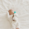 Copper Pearl Binky Clip Set | Dune