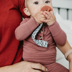 Copper Pearl Binky Clips | Zara
