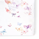 Oilo Butterfly Floral Crib Sheet